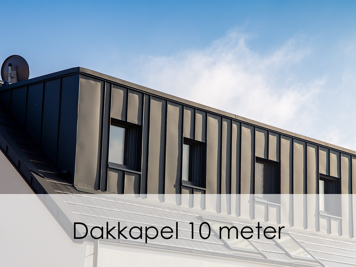 Dakkapel 10 meter