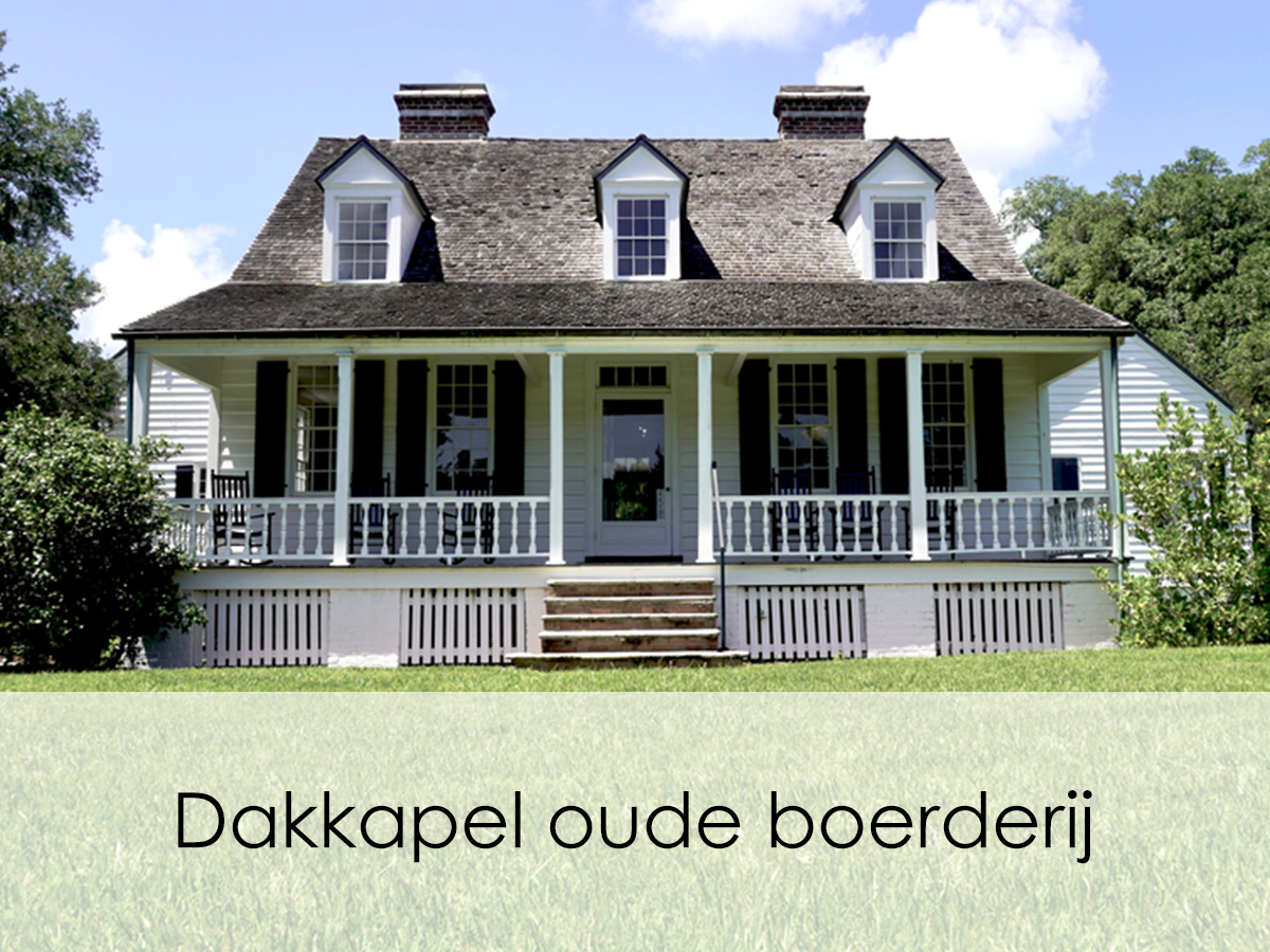 Dakkapel oude boerderij