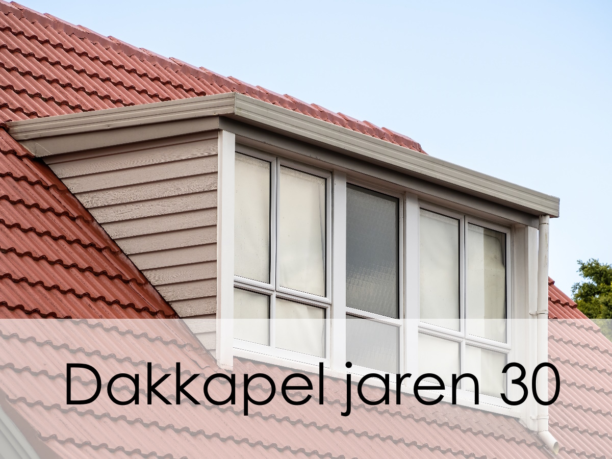 dakkapel jaren 30