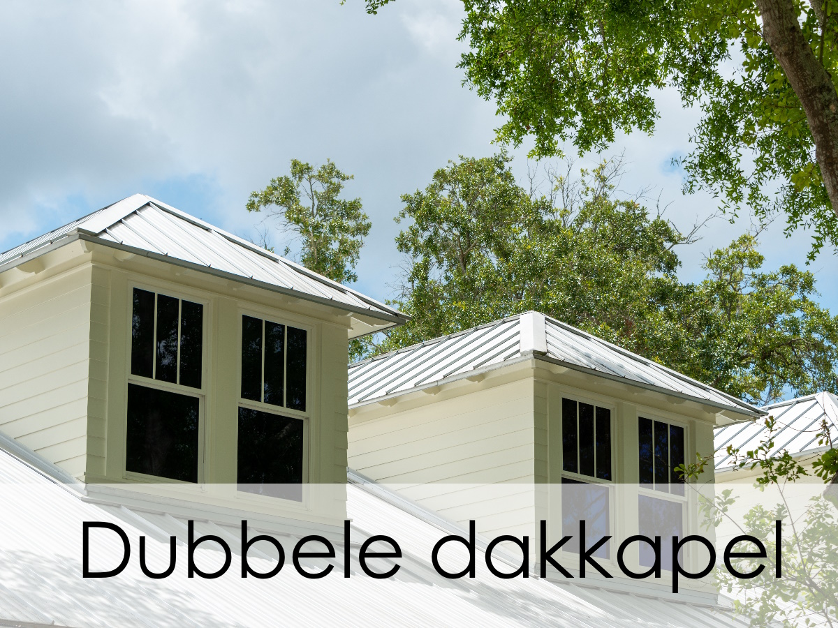 dubbele dakkapel